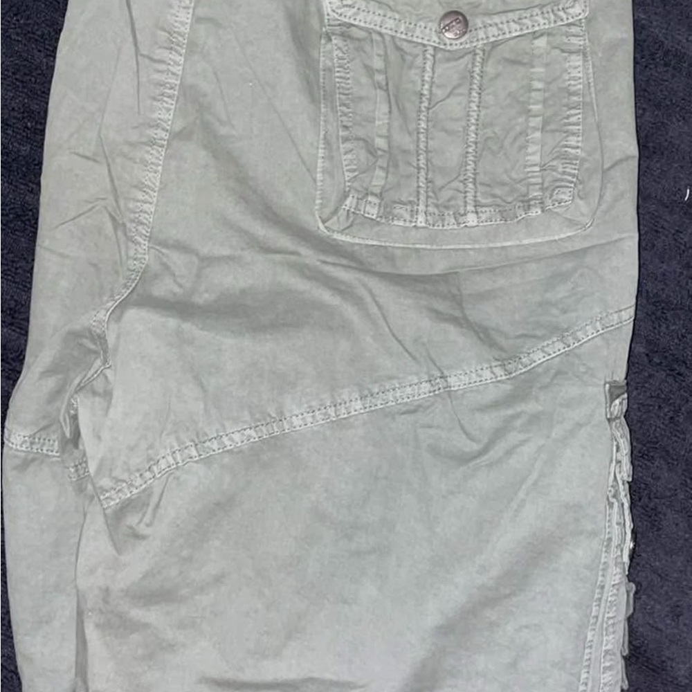 Casual Gray Cargo Shorts